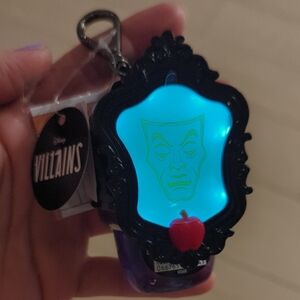 Disney Villains Blue and Black Light-Up Keychain